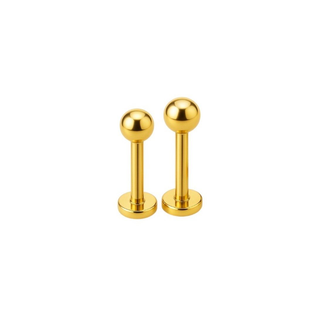 316L Stainless Steel Labret With Ball 3MM