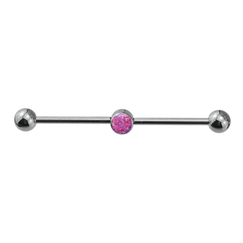 Implant Grade ASTM F136 Titanium Opal Christina Bar Internaly Threaded