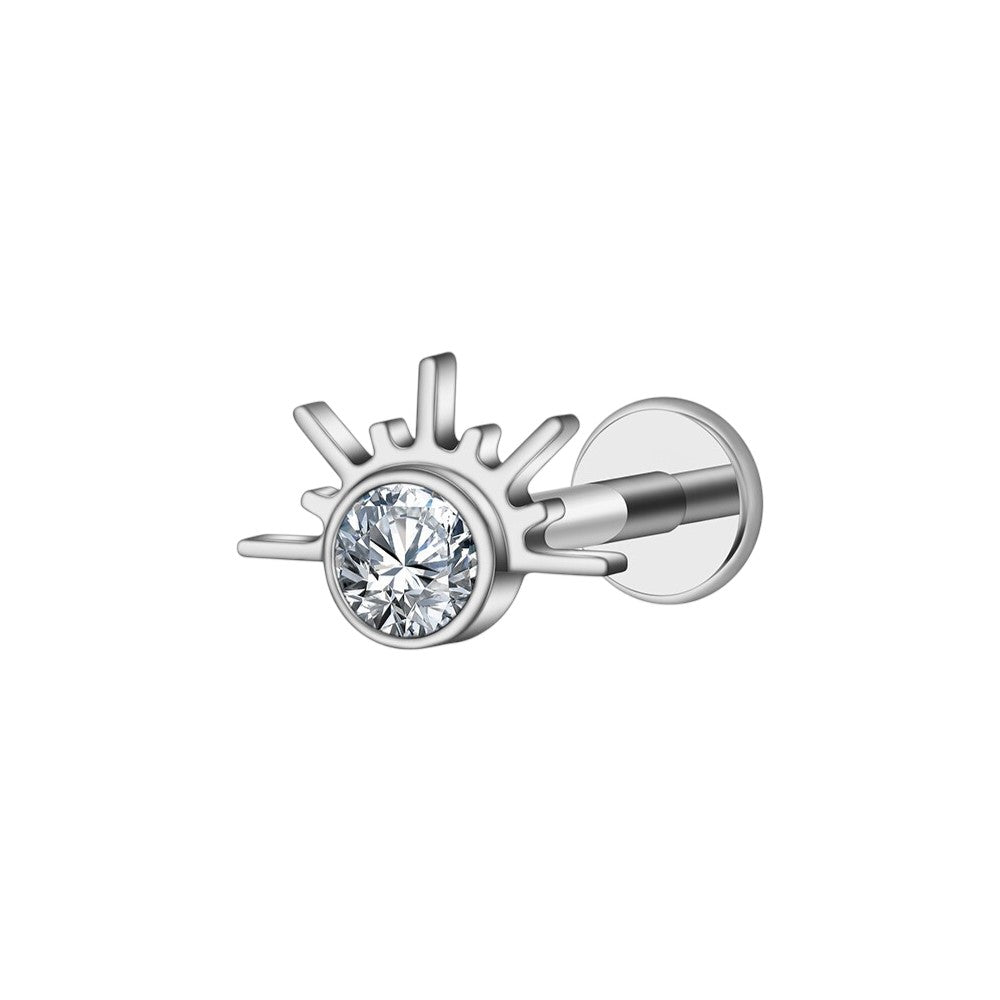 Implant Grade ASTM F136 Titanium Sunny Internaly Threaded Labret