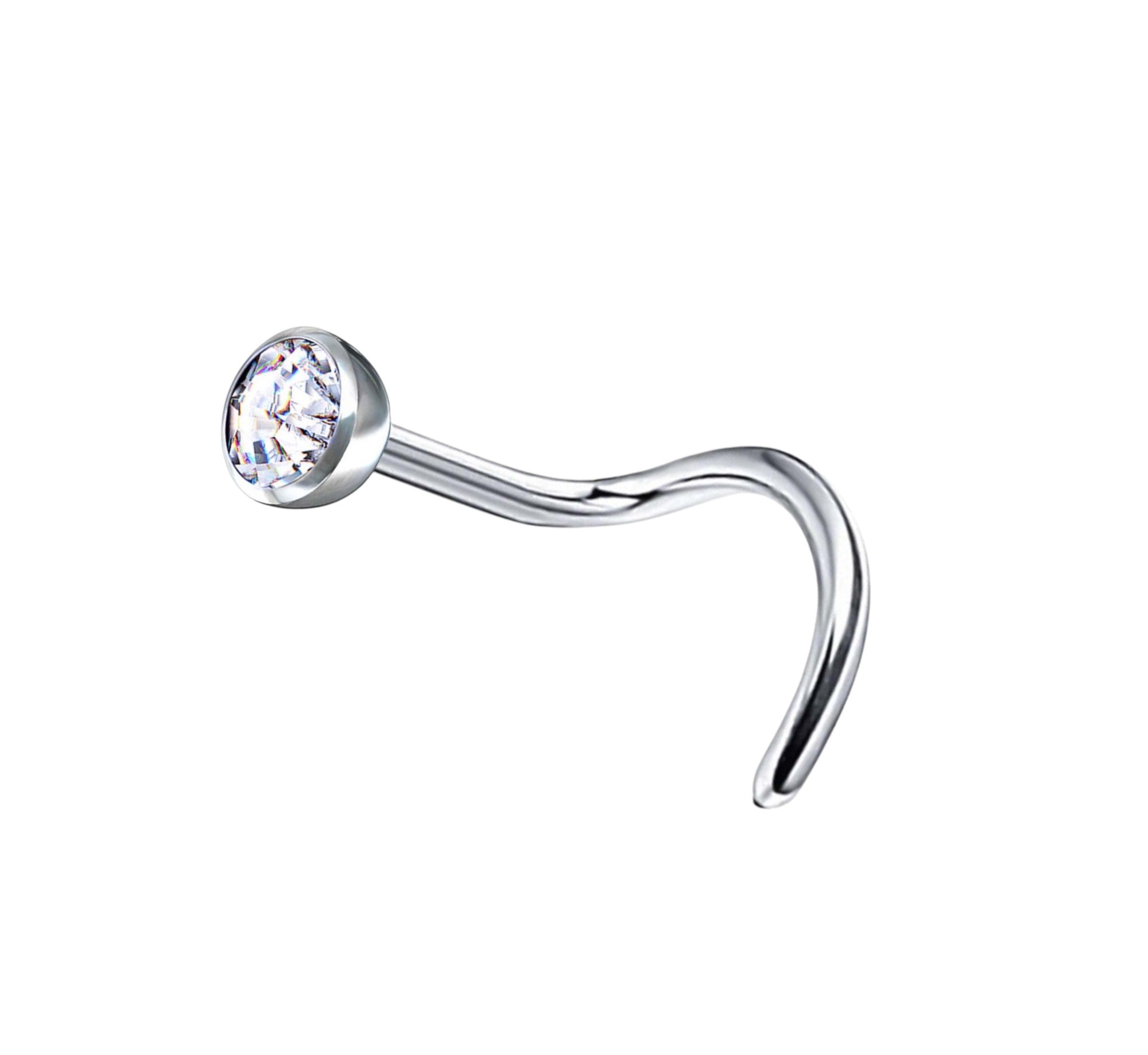 Implant Grade ASTM F136 Titanium Stone Nose Screw Ring