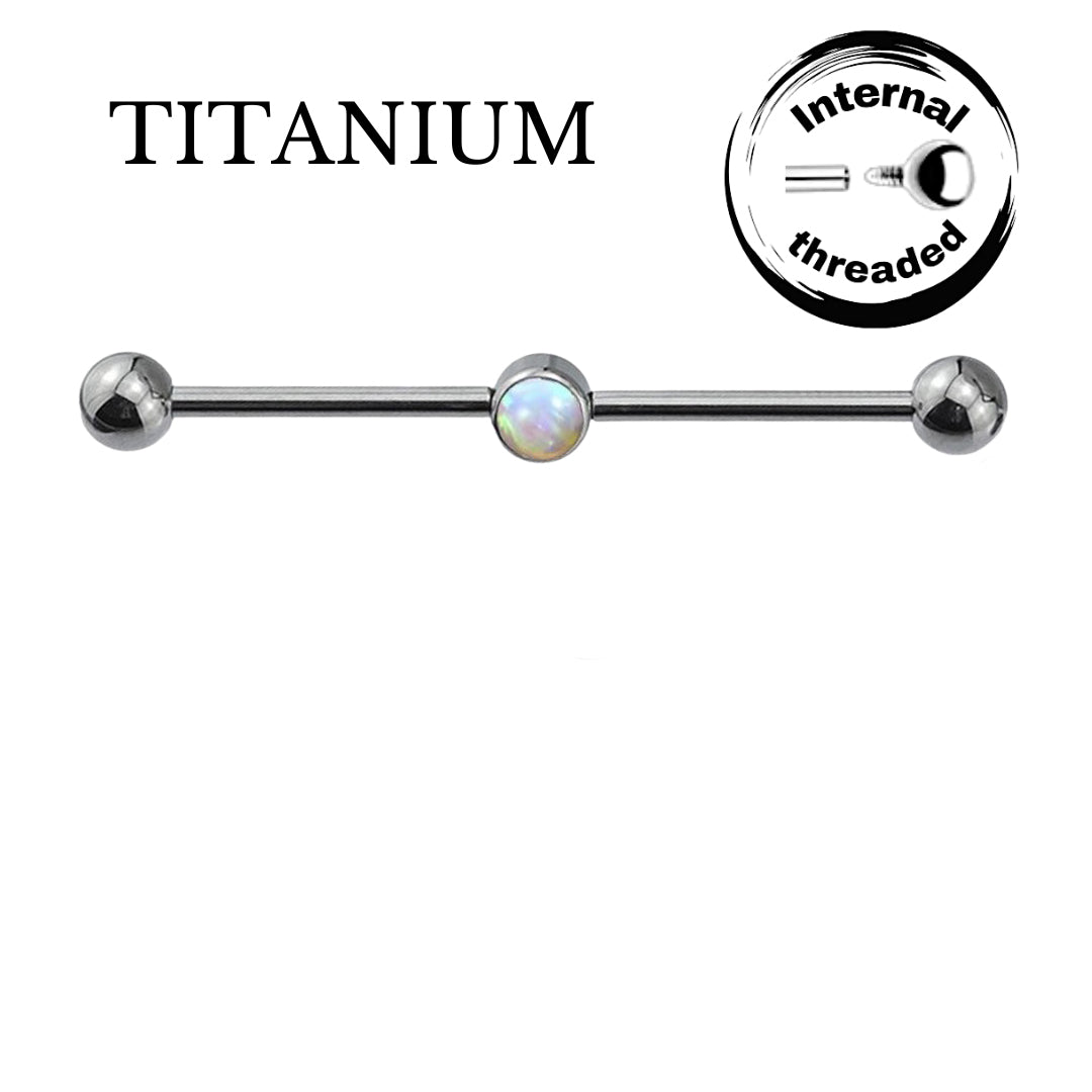 Implant Grade ASTM F136 Titanium Opal In The Middle Industrial