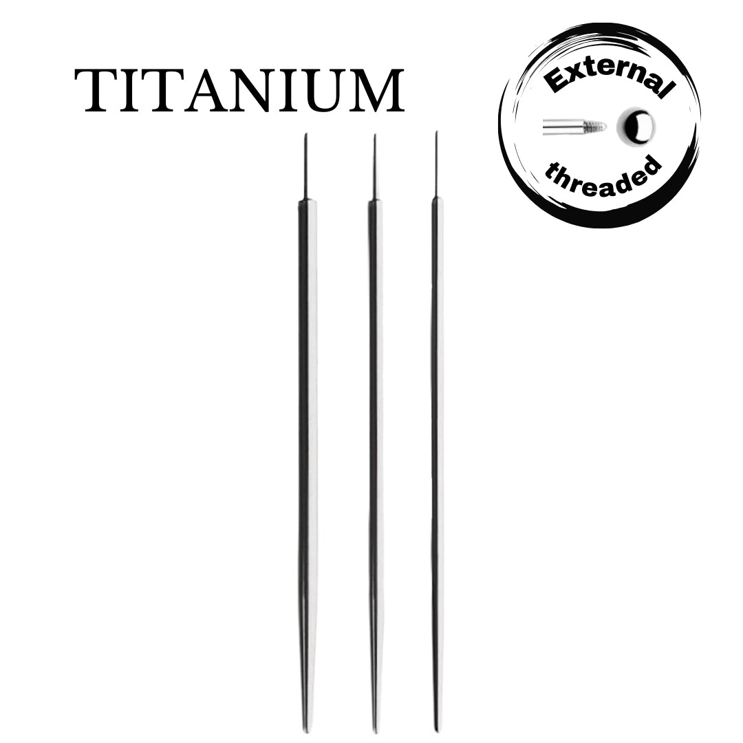 Implant Grade ASTM F136 Titanium Threadless Insertion Taper