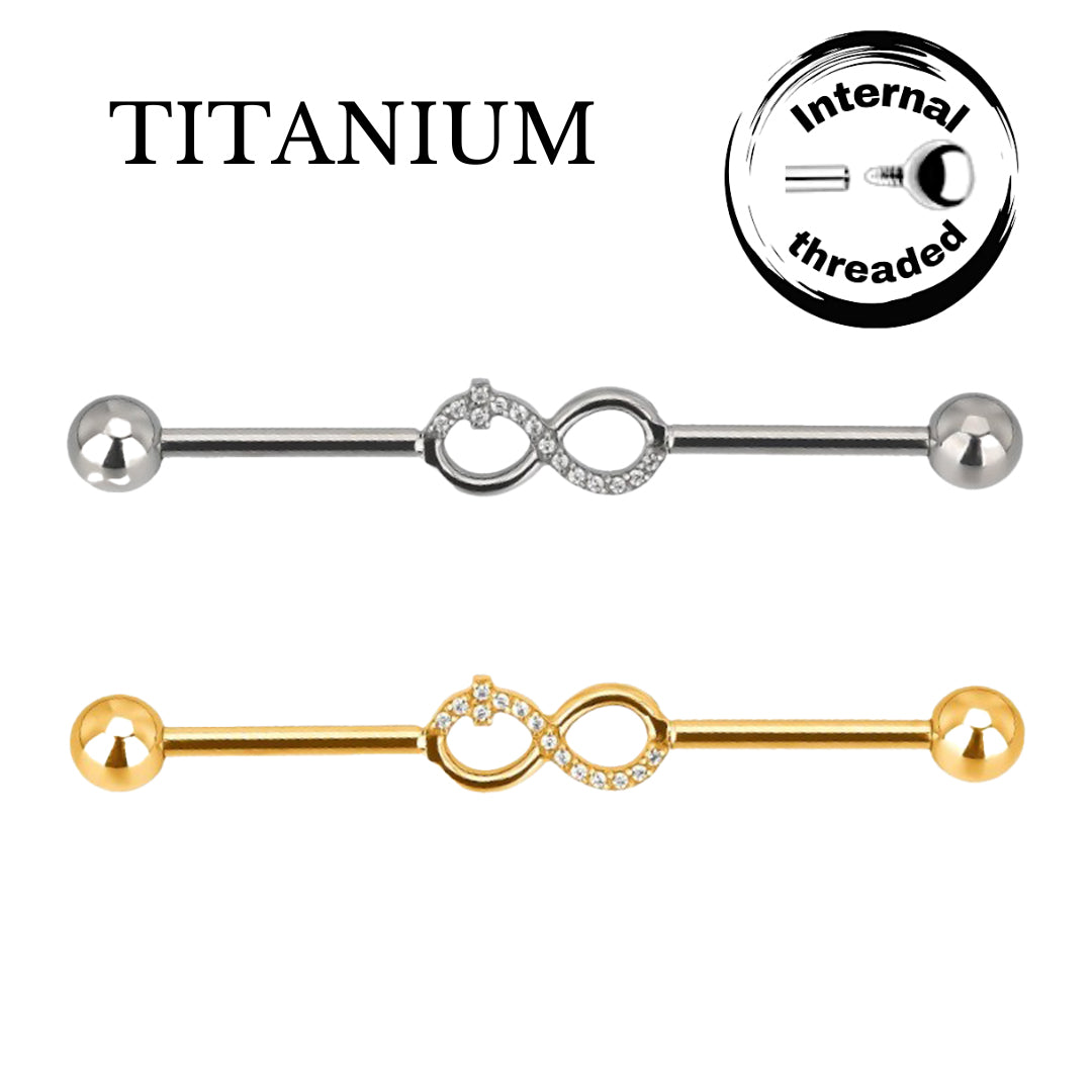 Implant Grade ASTM F136 Titanium Infinity Symbol Industrial