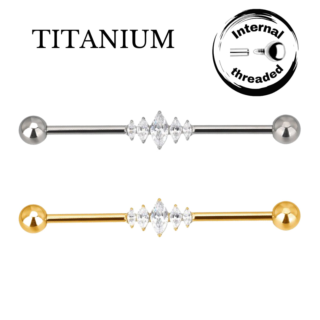 Implant Grade ASTM F136 Titanium Rhombus Stones Industrial