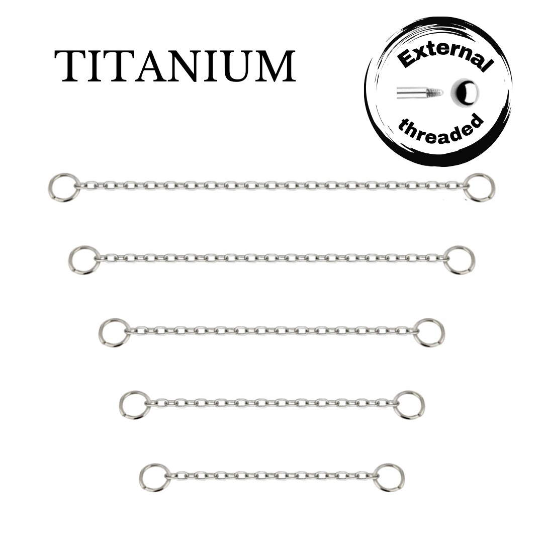 Implant Grade ASTM F136 Titanium Chain
