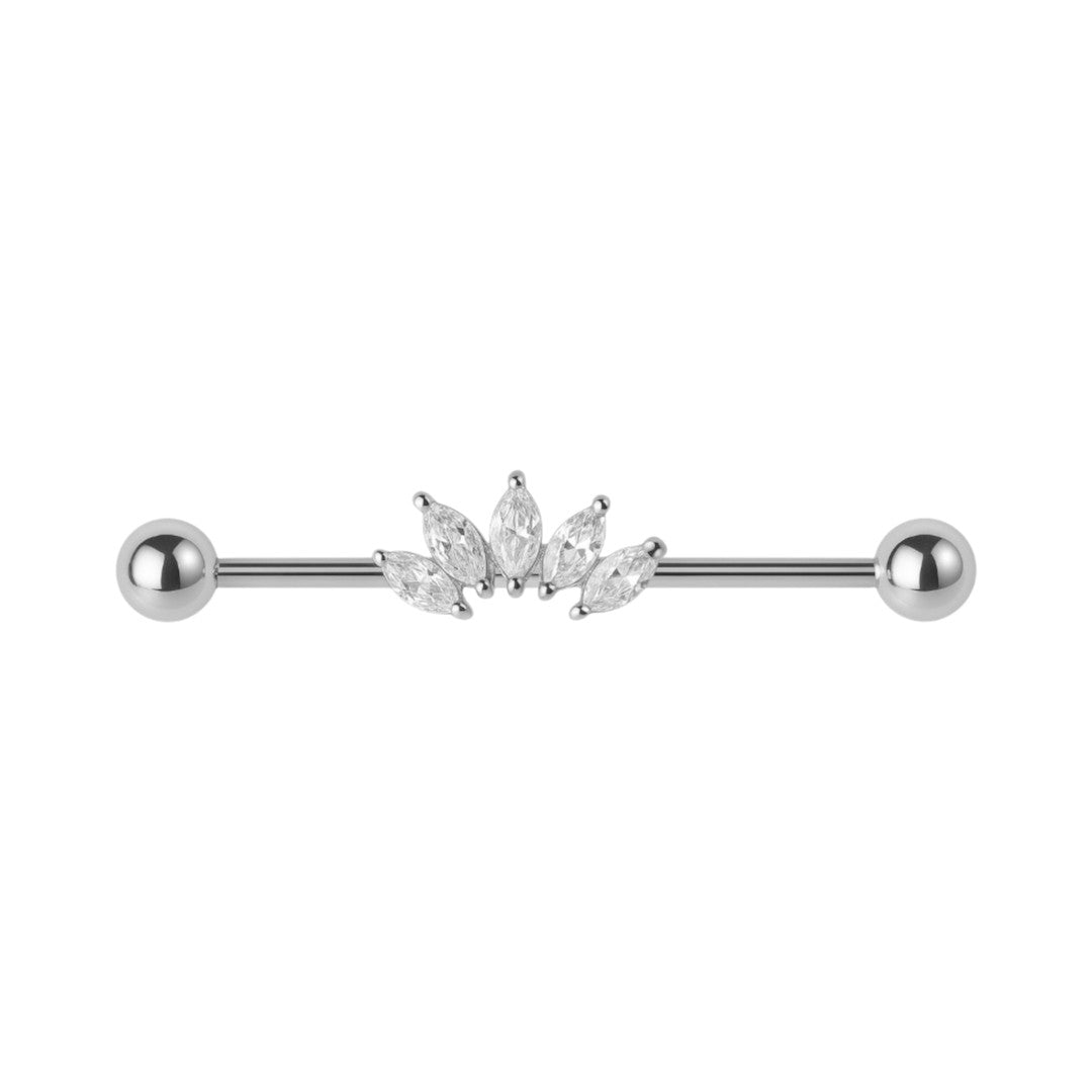 Implant Grade ASTM F136 Titanium 5 CZ Marquise Industrial
