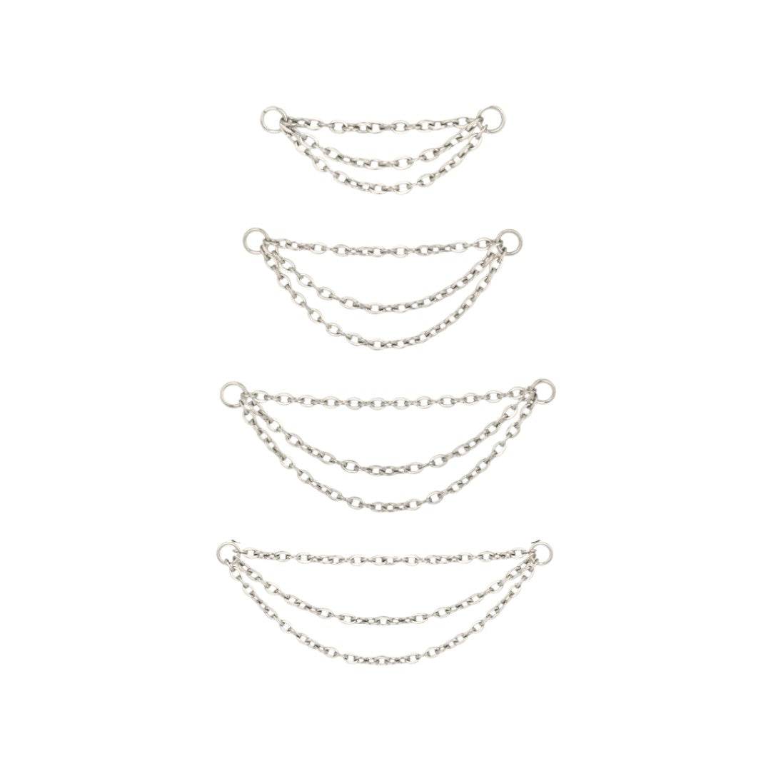 Implant Grade ASTM F136 Titanium Triple Chain
