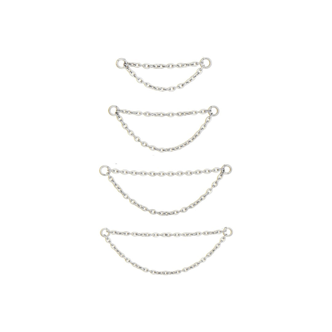 Implant Grade ASTM F136 Titanium Double Chain