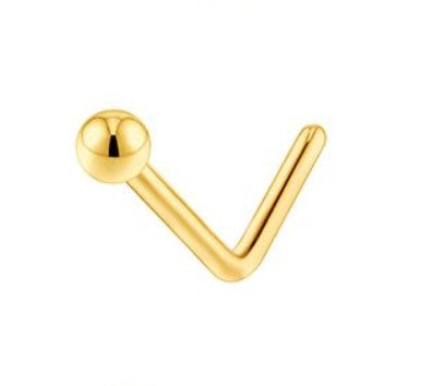 Implant Grade ASTM F136 Titanium Ball Nose L Bend