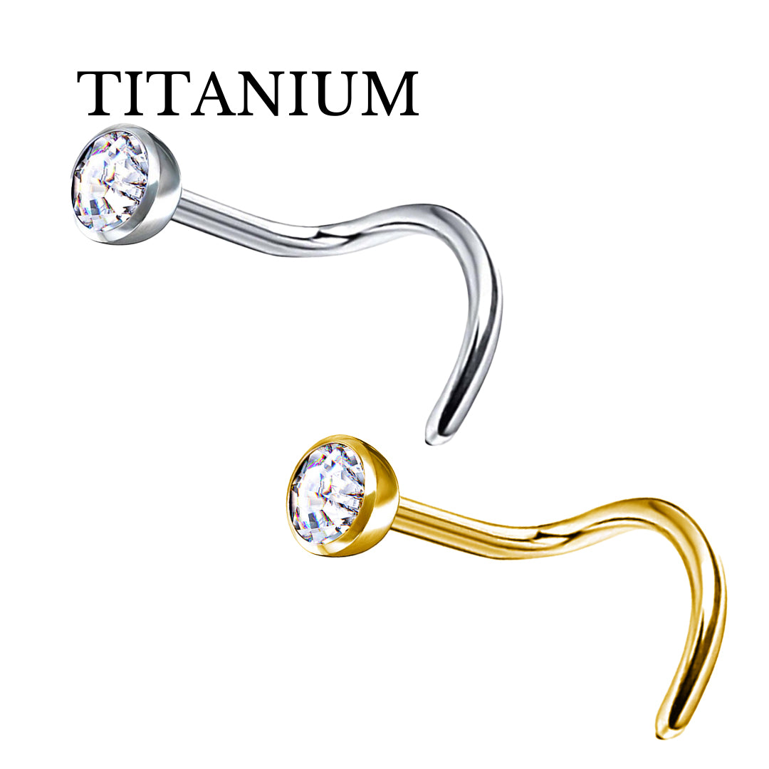 Implant Grade ASTM F136 Titanium Stone Nose Screw Ring