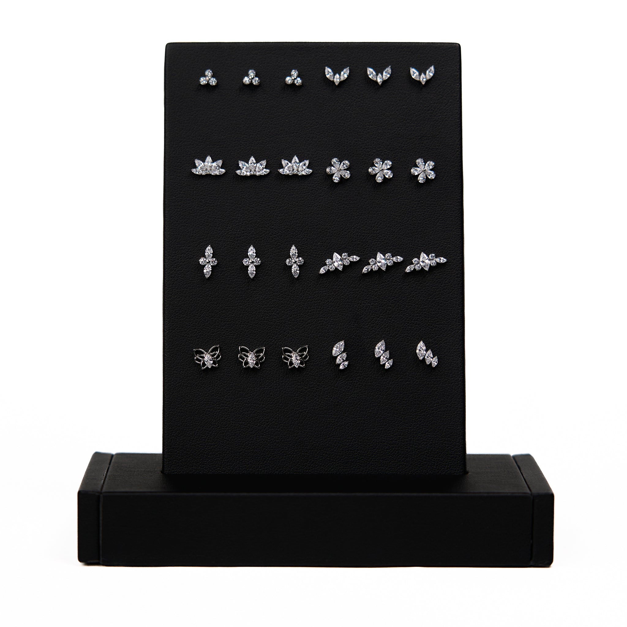 Complete Display Labret 3 Silver