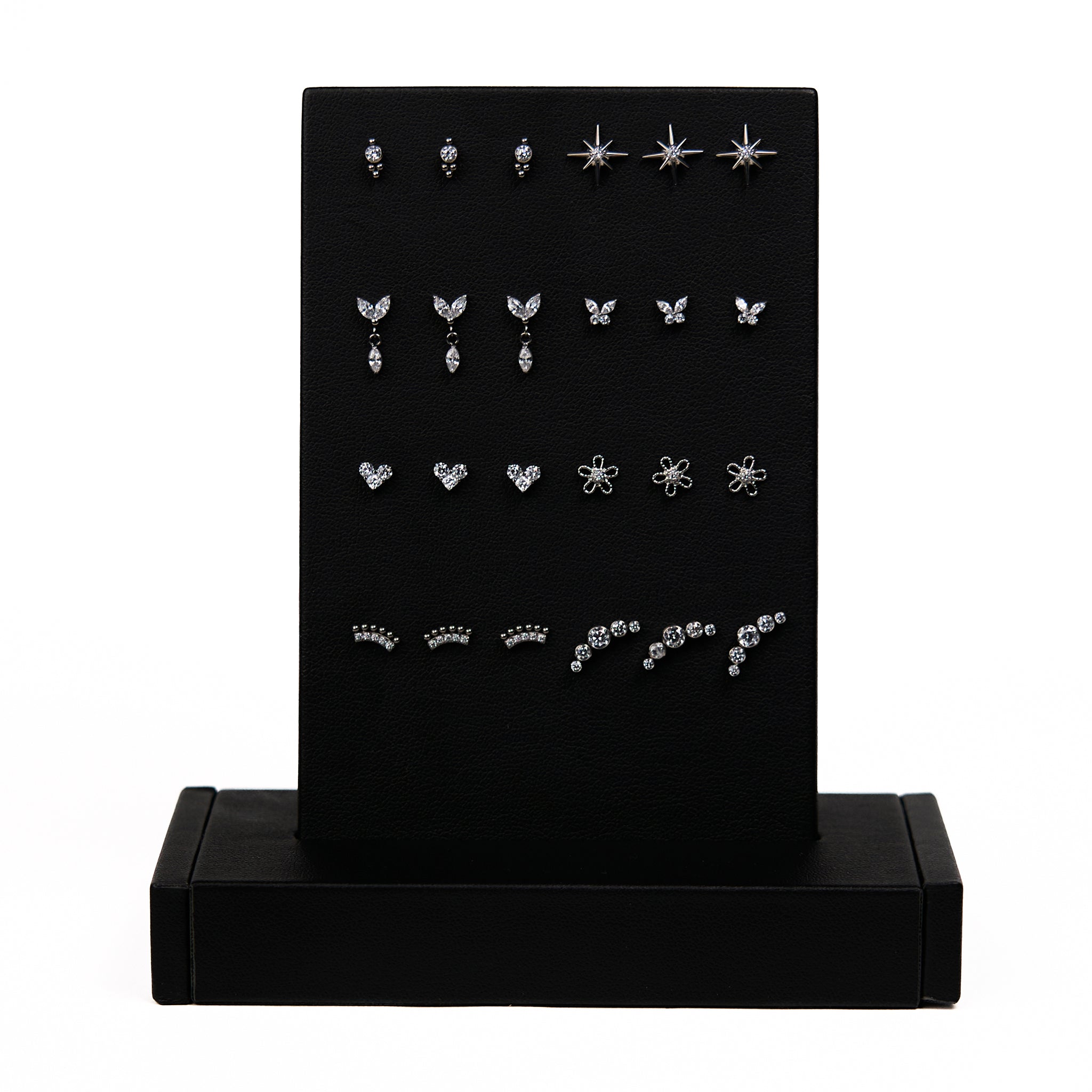Complete Display Labret 1 Silver