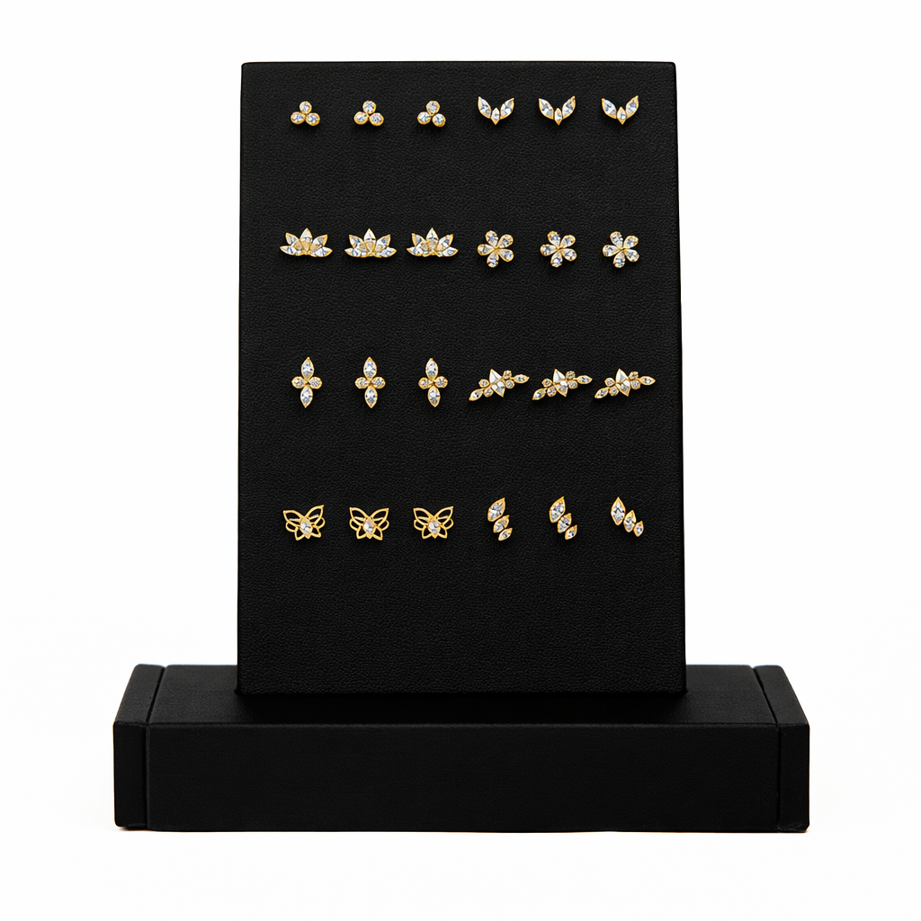 Complete Display Labret 3 Gold