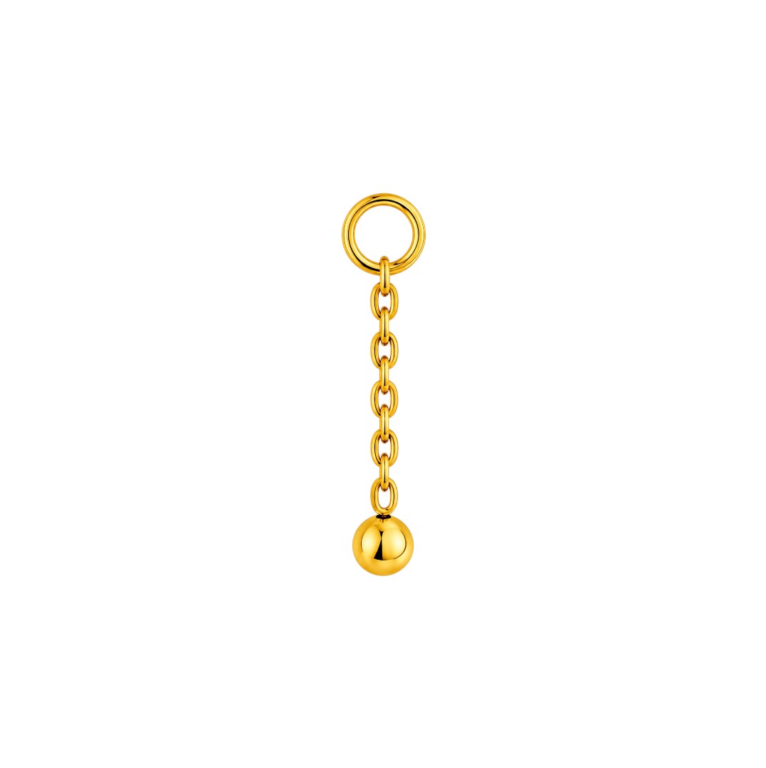 Implant Grade ASTM F136 Titanium Pendant Hanging Ball