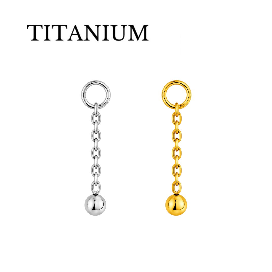 Implant Grade ASTM F136 Titanium Pendant Hanging Ball
