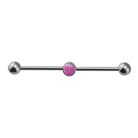 Implant Grade ASTM F136 Titanium Opal Christina Bar Internaly Threaded