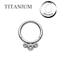 Implant Grade ASTM F136 Titanium Segment Clicker 3 Stone