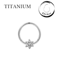 Implant Grade ASTM F136 Titanium Segment Clicker Flower