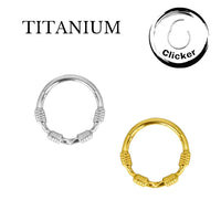 Implant Grade ASTM F136 Titanium Knot Segment Clicker