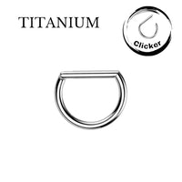Implant Grade ASTM F136 Titanium Half Round Segment Clicker
