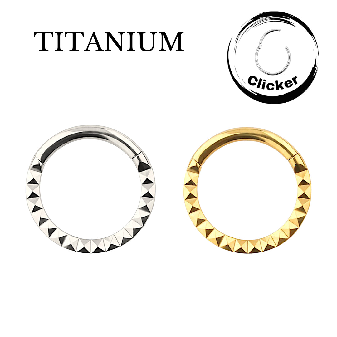 Implant Grade Titanium Segment Clicker Pyramid ASTM F 136