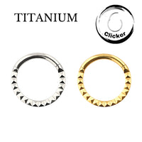 Implant Grade Titanium Segment Clicker Pyramid ASTM F 136