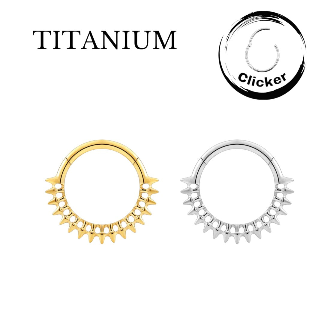 Implant Grade ASTM F136 Titanium Gear Hinged Segment Clicker