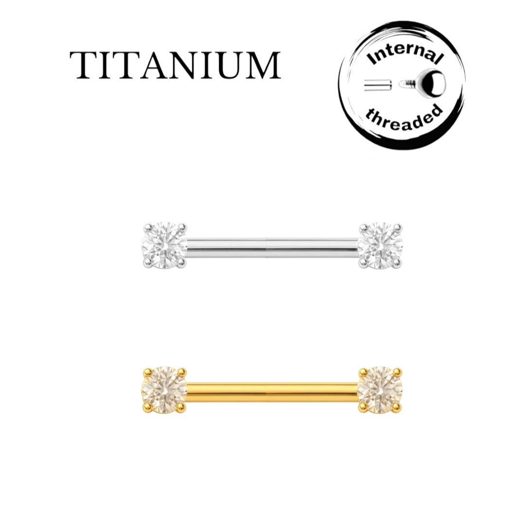 Implant Grade ASTM F136 Titanium Stones Internal Threaded