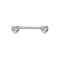Implant Grade ASTM F136 Titanium Heart Push In