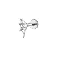 Implant Grade ASTM F136 Titanium Small Spiderweb Internaly Threaded Labret
