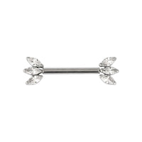 Implant Grade ASTM F136 Titanium Pointy Stones Push In
