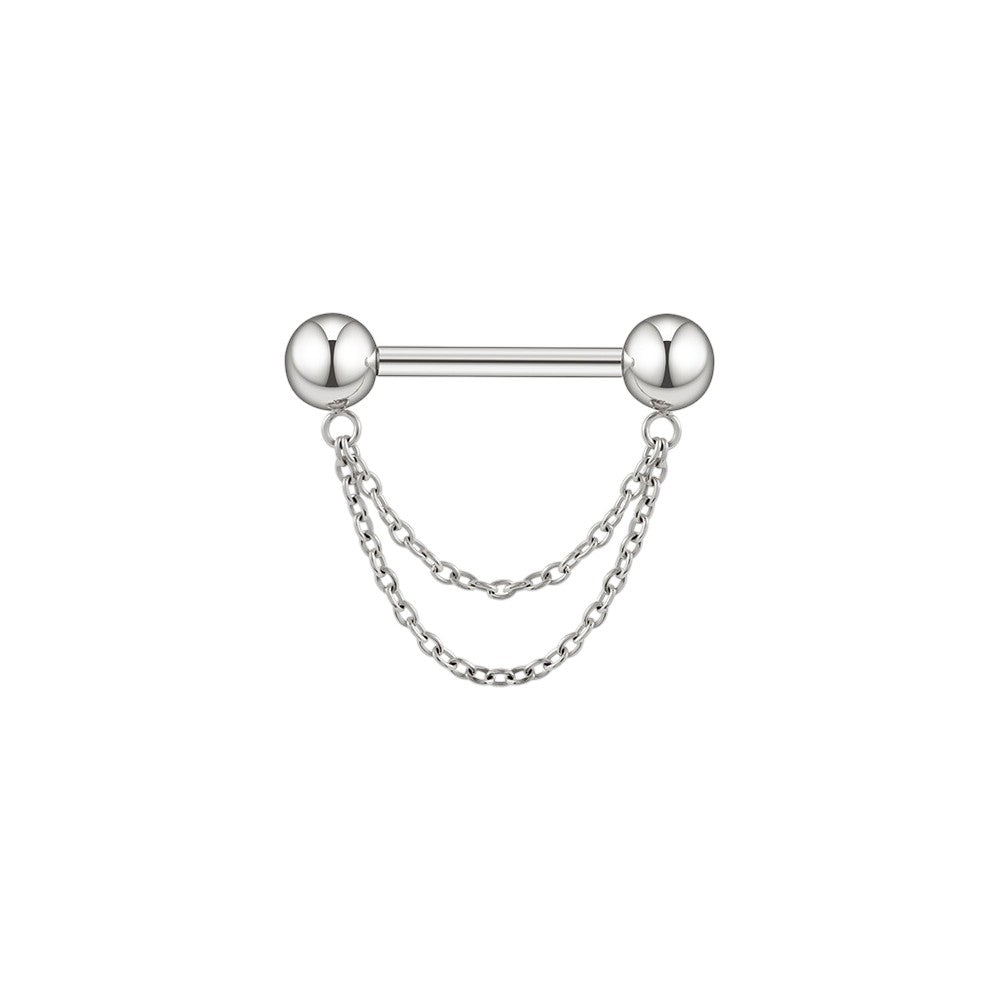 Implant Grade ASTM F136 Titanium 2 Chains Push In