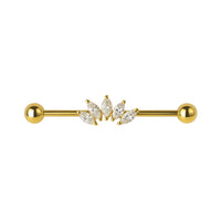 Implant Grade ASTM F136 Titanium 5 CZ Marquise Industrial