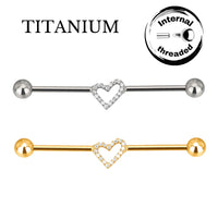 Implant Grade ASTM F136 Titanium Heart Industrial