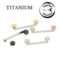 Implant Grade ASTM F136 Titanium Disc Surface