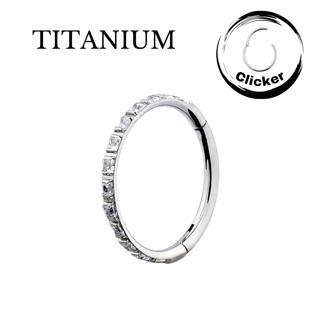 Implant Grade ASTM F136 Titanium Square Segment Clicker