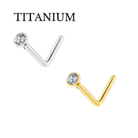 Implant Grade ASTM F136 Titanium Stone Nose L Bend