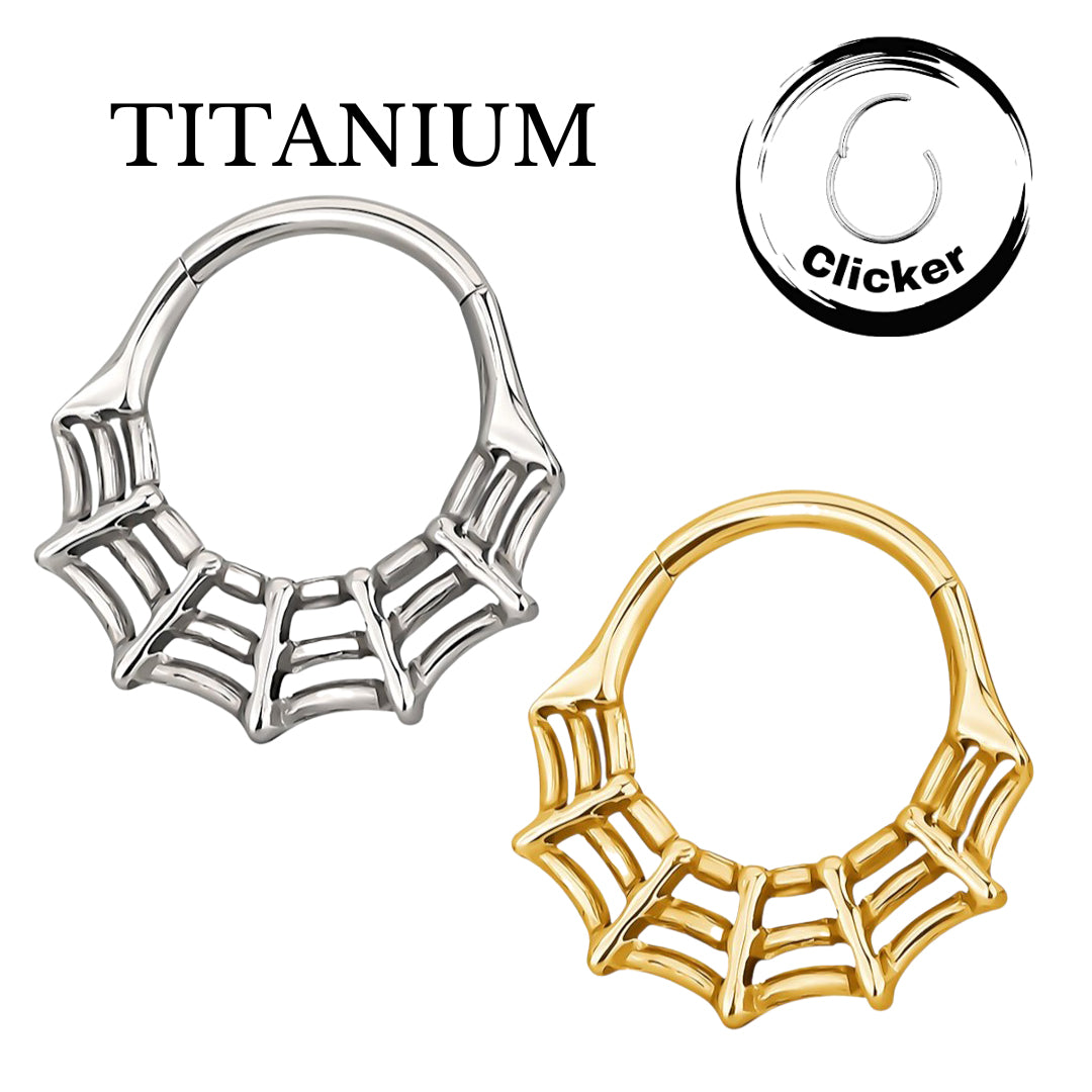 Implant Grade ASTM F136 Titanium Cobweb Segment Clicker