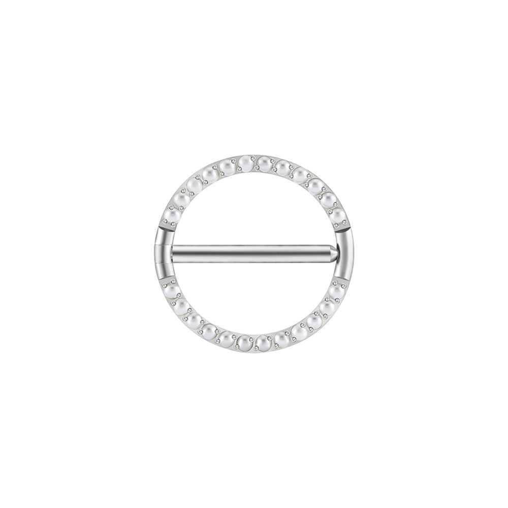 Implant Grade ASTM F136 Titanium Circle Pearls Clicker