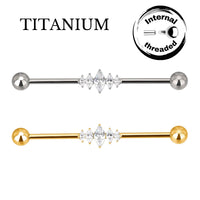 Implant Grade ASTM F136 Titanium Rhombus Stones Industrial