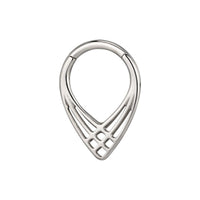 Implant Grade ASTM F136 Titanium 3 Lines Woven Into Web V Shape Segment Clicker
