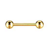 Implant Grade ASTM F136 Titanium Straight Barbell WitH 5MM Balls Internaly Threaded