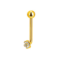 Implant Grade ASTM F136 Titanium Flower Christina Bar Internaly Threaded