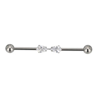 Implant Grade ASTM F136 Titanium 2 Stones Drop Industrial