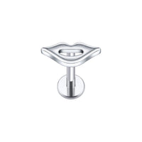 Implant Grade ASTM F136 Titanium Lips Internaly Threaded Labret