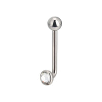 Implant Grade ASTM F136 Titanium Stone Christina Bar Internaly Threaded