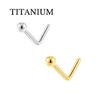 Implant Grade ASTM F136 Titanium Ball Nose L Bend