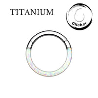 Implant Grade ASTM F136 Titanium Opal Outer Side Segment Clicker