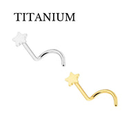 Implant Grade ASTM F136 Titanium Stone Star Screw Ring