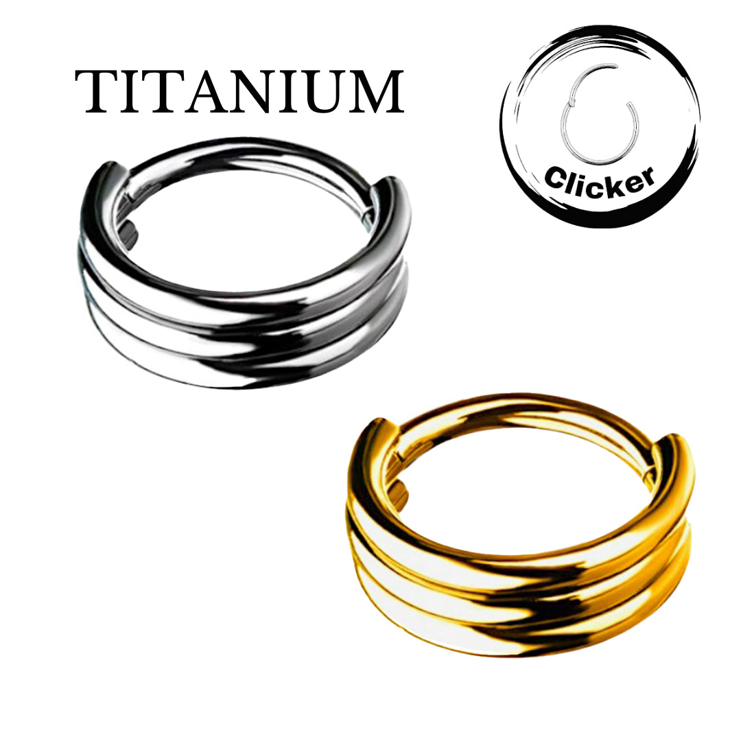 Implant Grade ASTM F136 Titanium Tripple Stack Segment Clicker